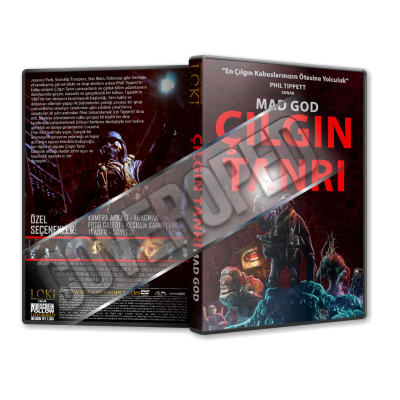 Çılgın Tanrı - Mad God - 2021 Türkçe Dvd Cover Tasarımı